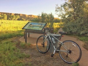 Riverfront Trail bicycle