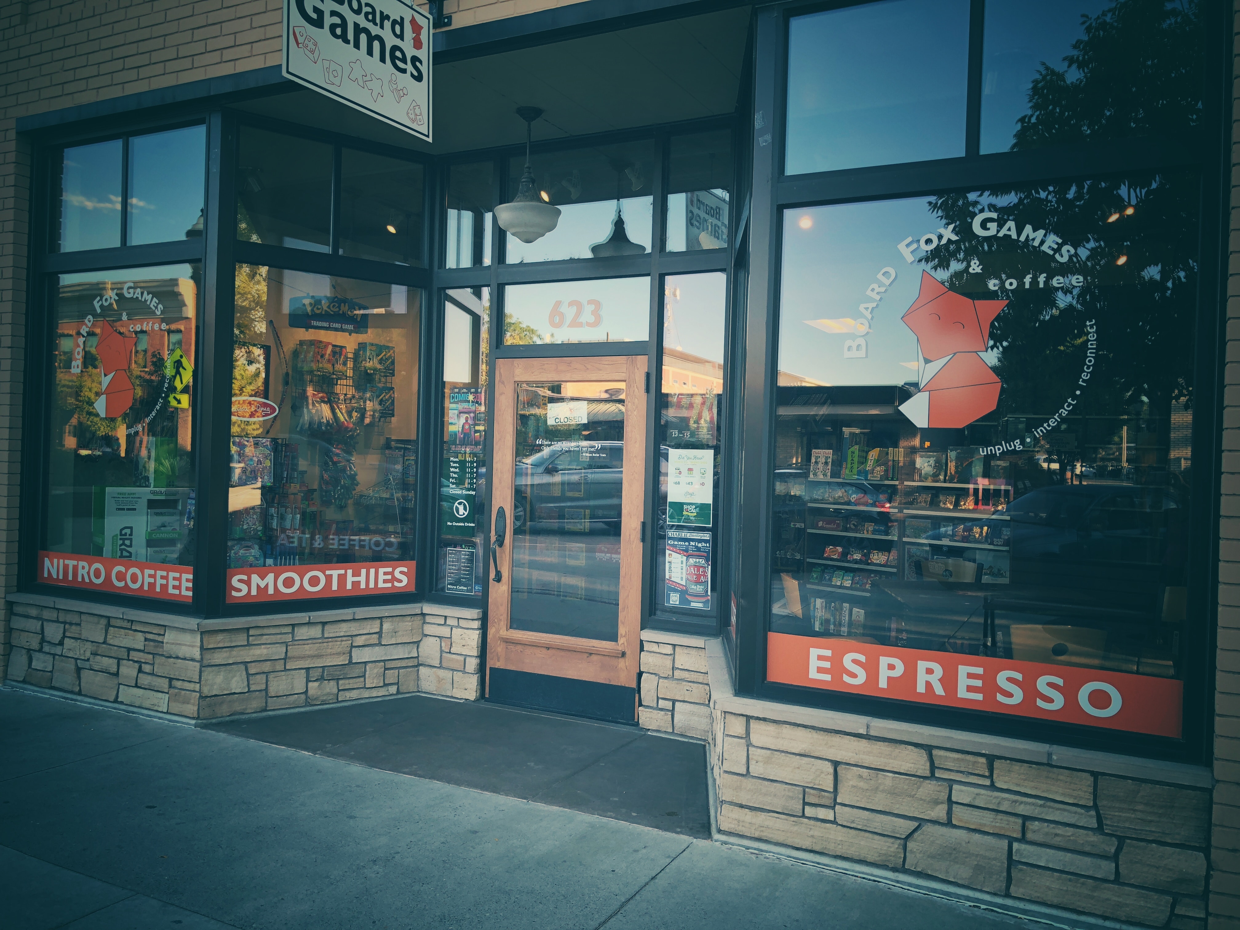 Board Fox Coffee Shop Grand Junction